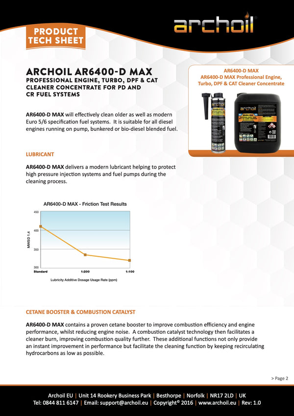 Archoil AR6400-D MAX